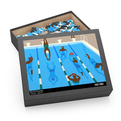 Swimmers Puzzle - The Trini Gee