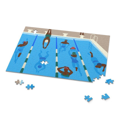 Swimmers Puzzle - The Trini Gee