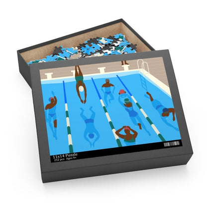 Swimmers Puzzle - The Trini Gee