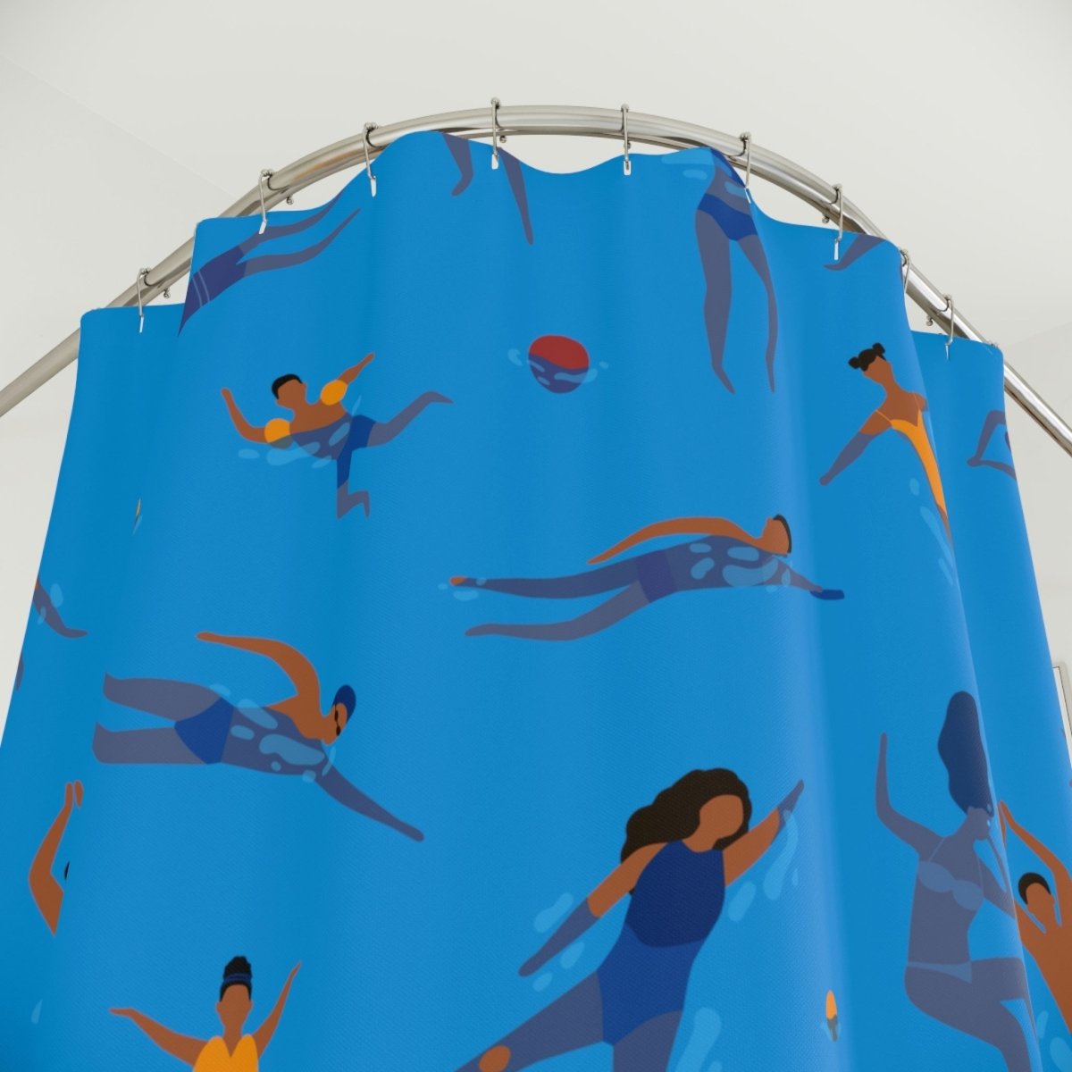 Swimmers Shower Curtain - The Trini Gee
