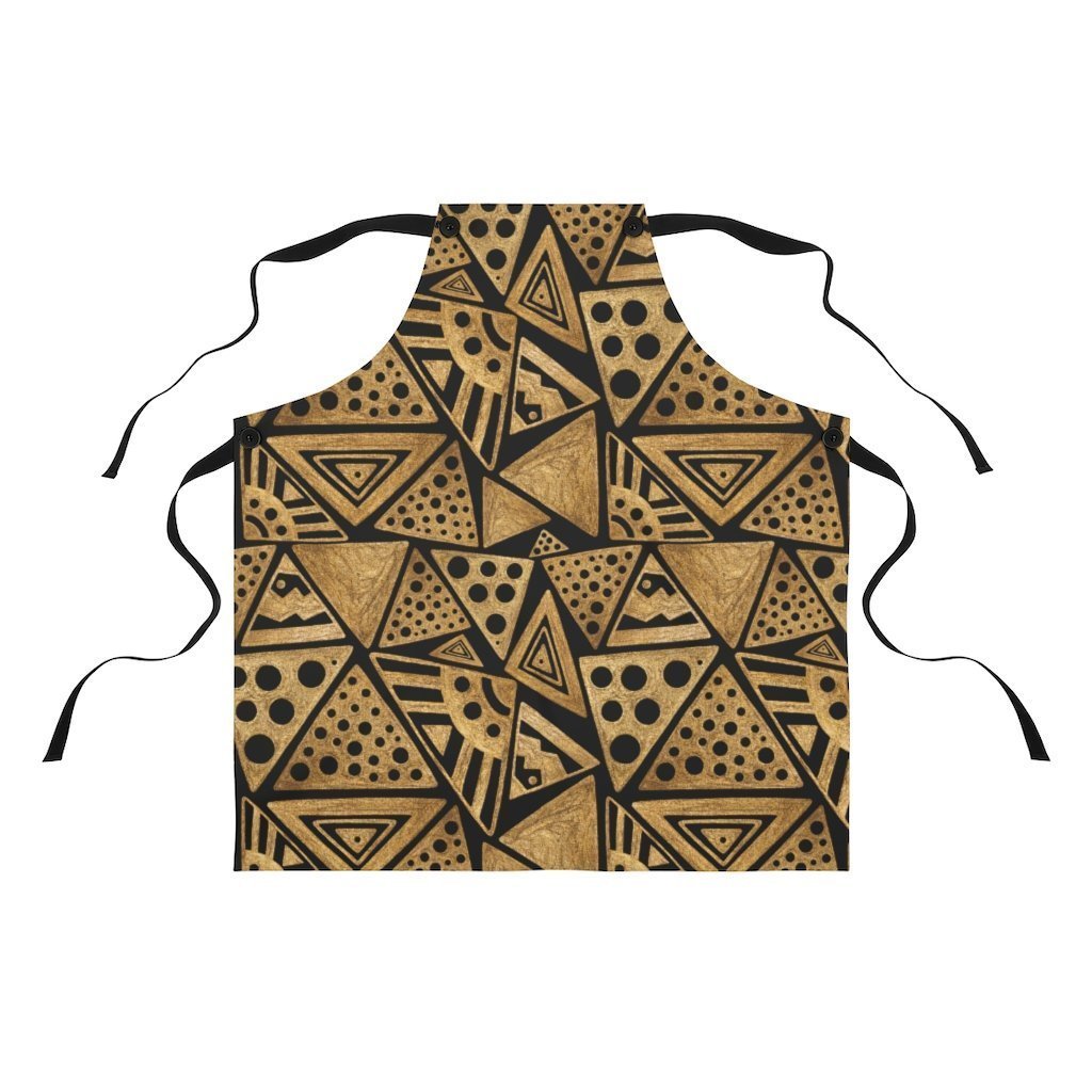 Tribal Triangles Apron - The Trini Gee