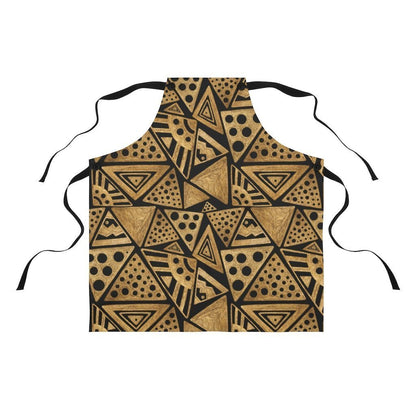 Tribal Triangles Apron - The Trini Gee