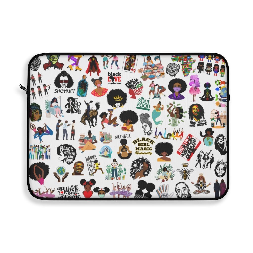 Trini Stickers Laptop Sleeve - The Trini Gee