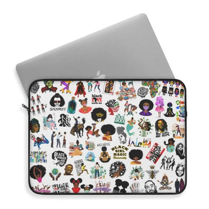 Trini Stickers Laptop Sleeve - The Trini Gee