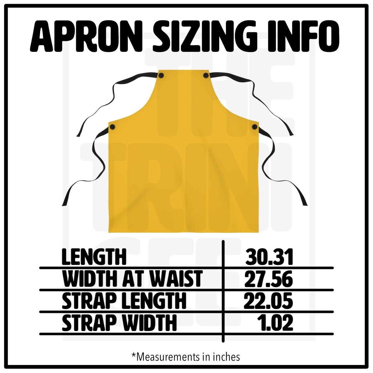 TV Moms Apron - The Trini Gee