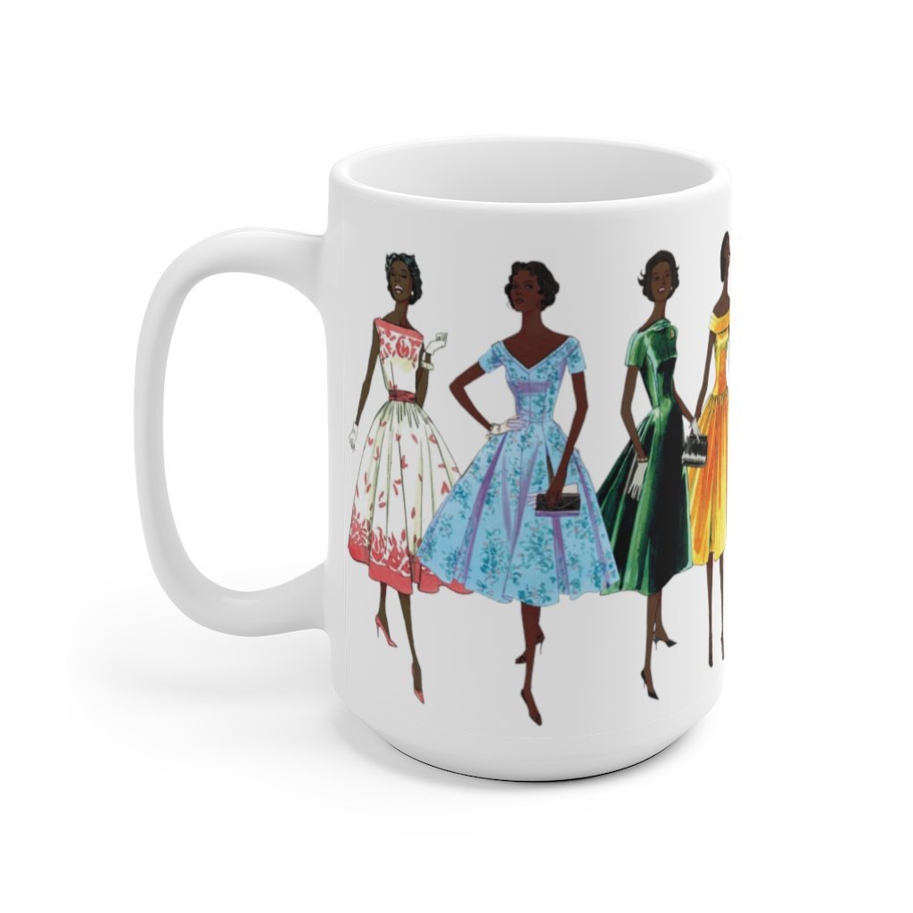 Vintage Fashion Mug - The Trini Gee