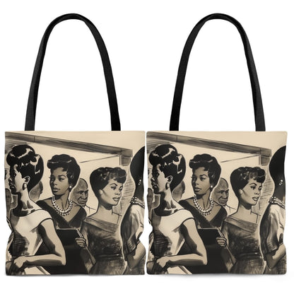 Vintage Women Tote Bag - The Trini Gee