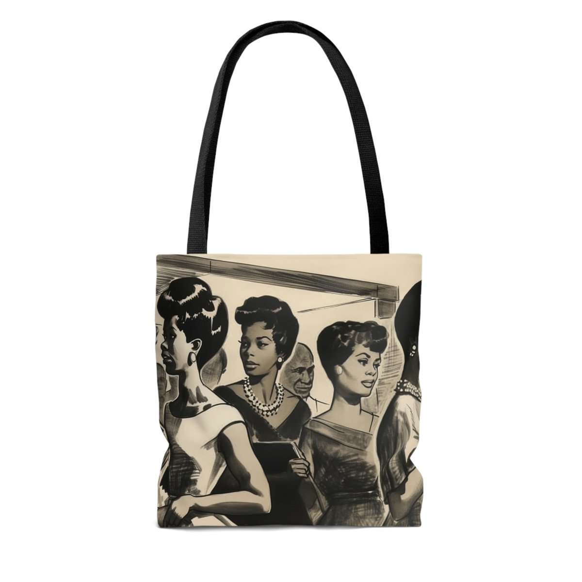 Vintage Women Tote Bag - The Trini Gee