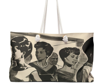 Vintage Women Weekender Bag - The Trini Gee