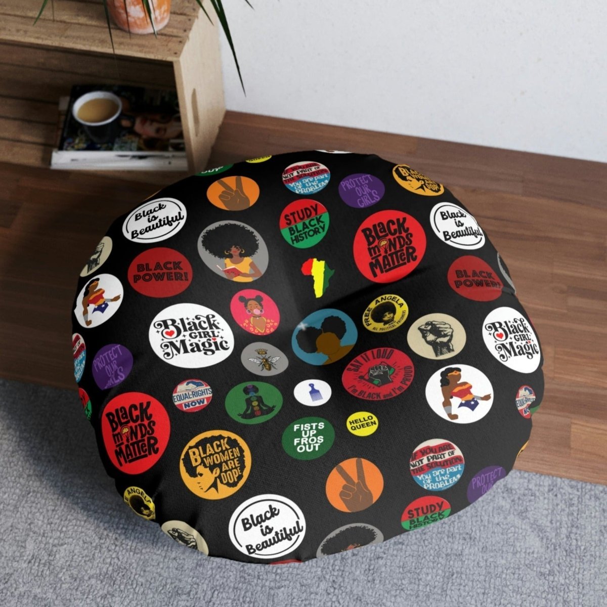 Woman Magic Floor Pillow - The Trini Gee