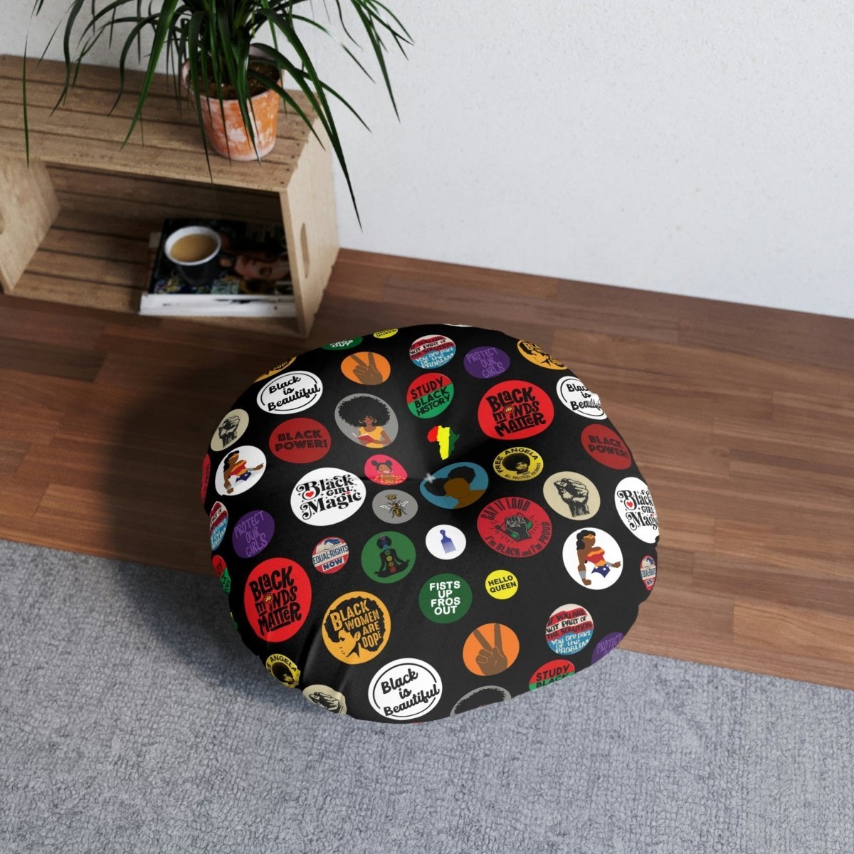 Woman Magic Floor Pillow - The Trini Gee
