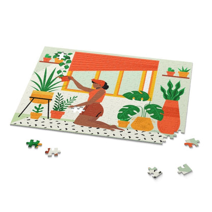 Woman with Plants Puzzle - The Trini Gee