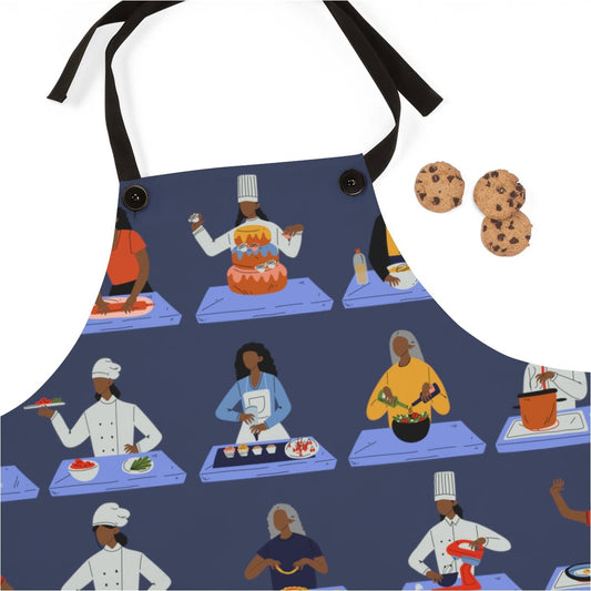 Women Chefs Apron - The Trini Gee