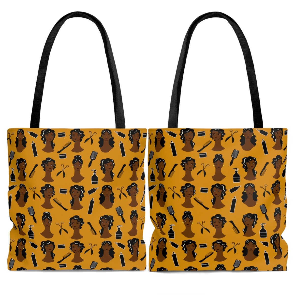 Women Hairstyles Tote Bag - The Trini Gee