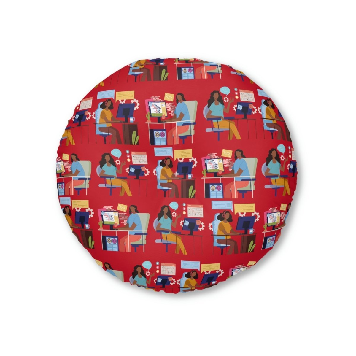 Women in Tech Floor Pillow - The Trini Gee