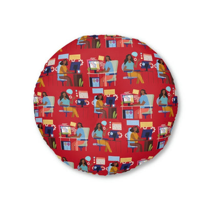 Women in Tech Floor Pillow - The Trini Gee