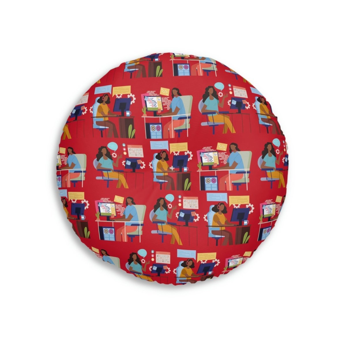 Women in Tech Floor Pillow - The Trini Gee