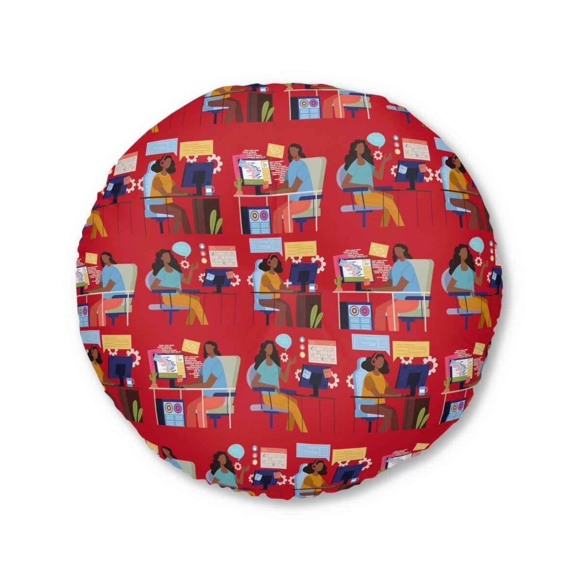 Women in Tech Floor Pillow - The Trini Gee