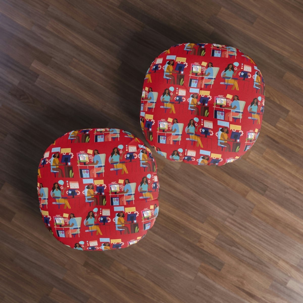 Women in Tech Floor Pillow - The Trini Gee