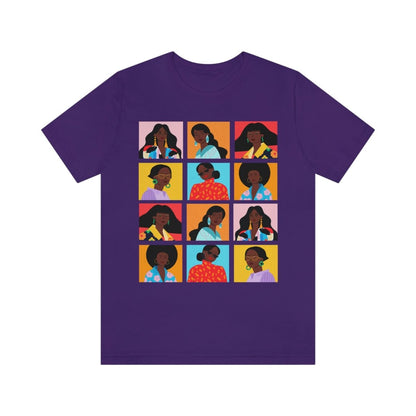 Women Squares Shirt - The Trini Gee