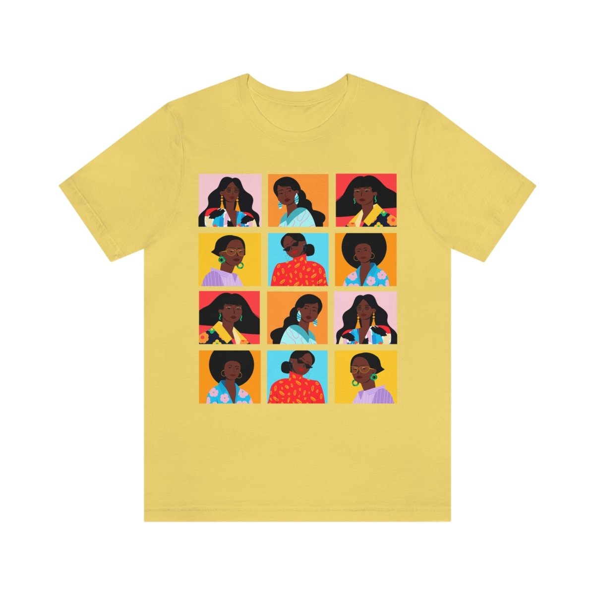 Women Squares Shirt - The Trini Gee