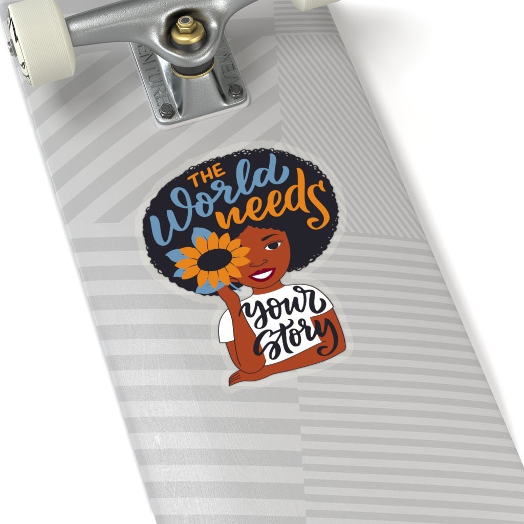 World Needs Sticker - The Trini Gee