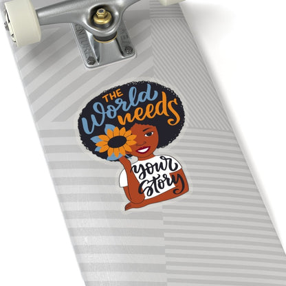 World Needs Sticker - The Trini Gee