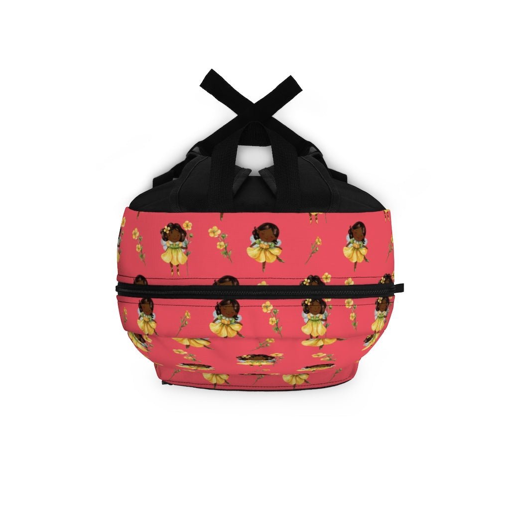 Yellow Flowers Backpack - The Trini Gee