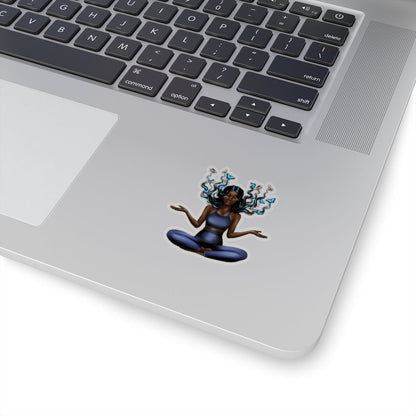 Yoga Butterfly Sticker - The Trini Gee