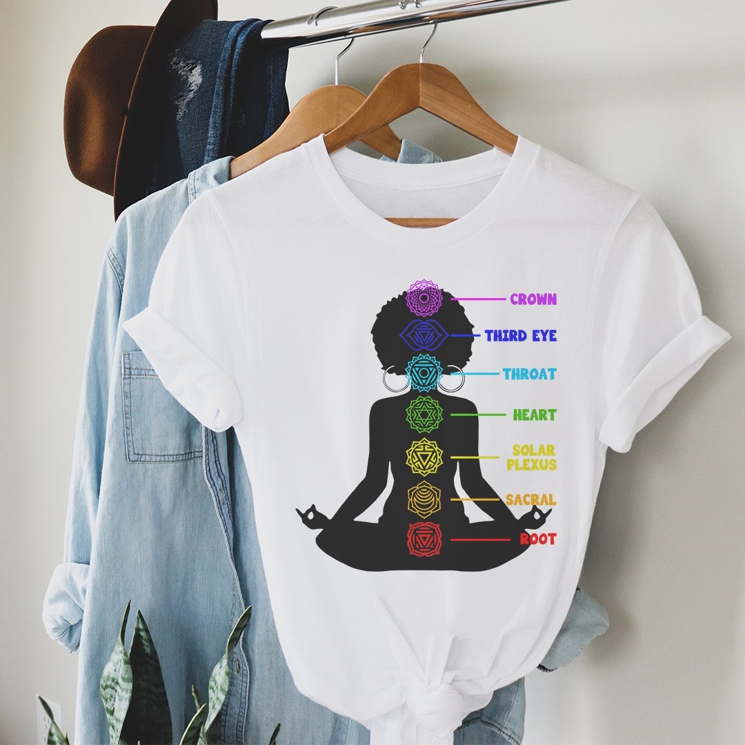 Yoga Chakras Shirt - The Trini Gee