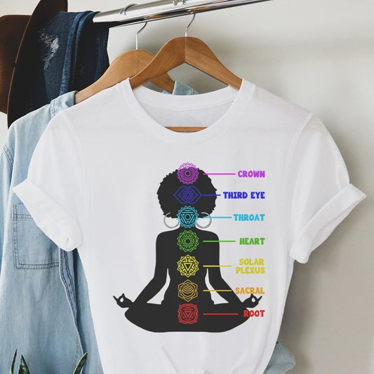 Yoga Chakras Shirt - The Trini Gee