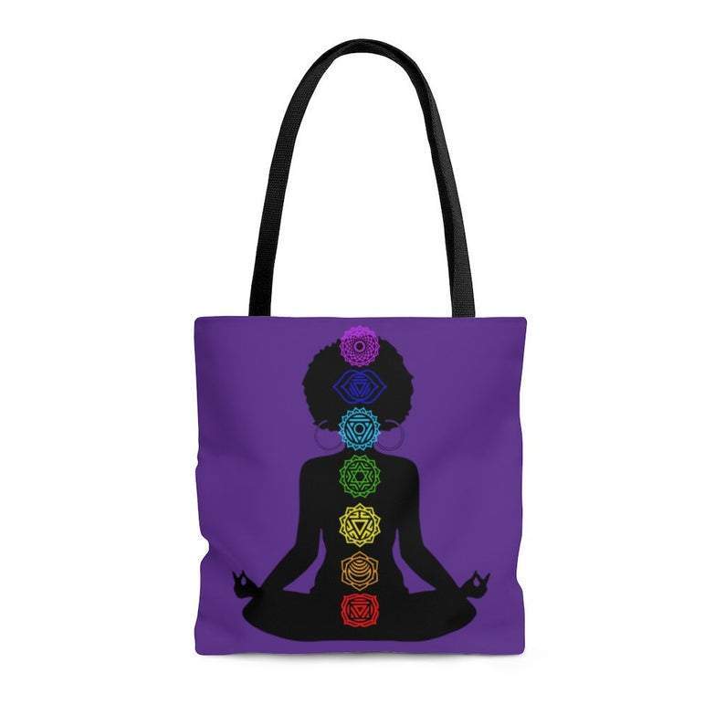 Yoga Chakras Tote Bag - The Trini Gee