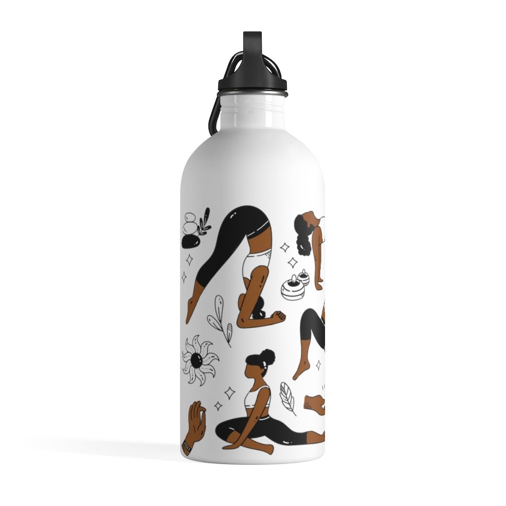 Yoga Doodles Water Bottle - The Trini Gee