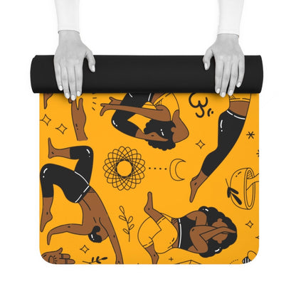 Yoga Doodles Yoga Mat - The Trini Gee
