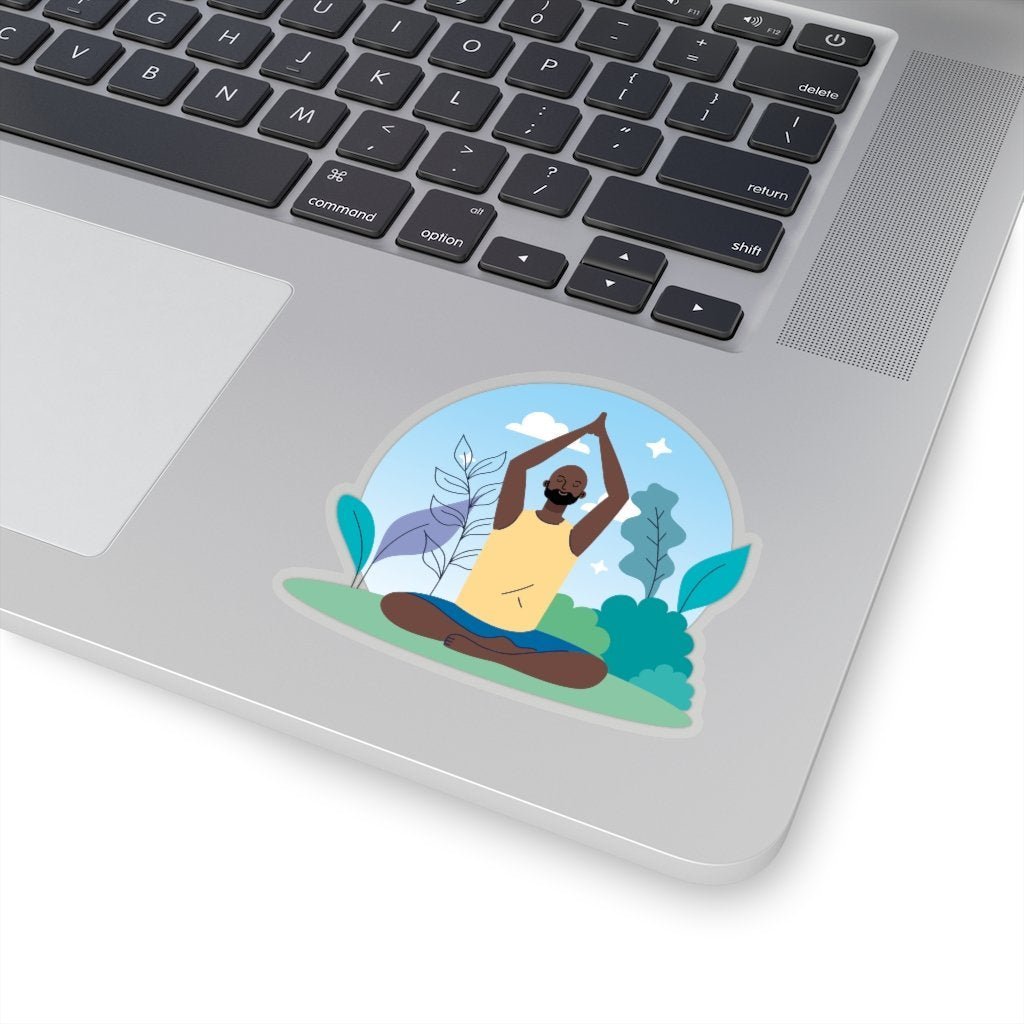 Yoga Man Sticker - The Trini Gee