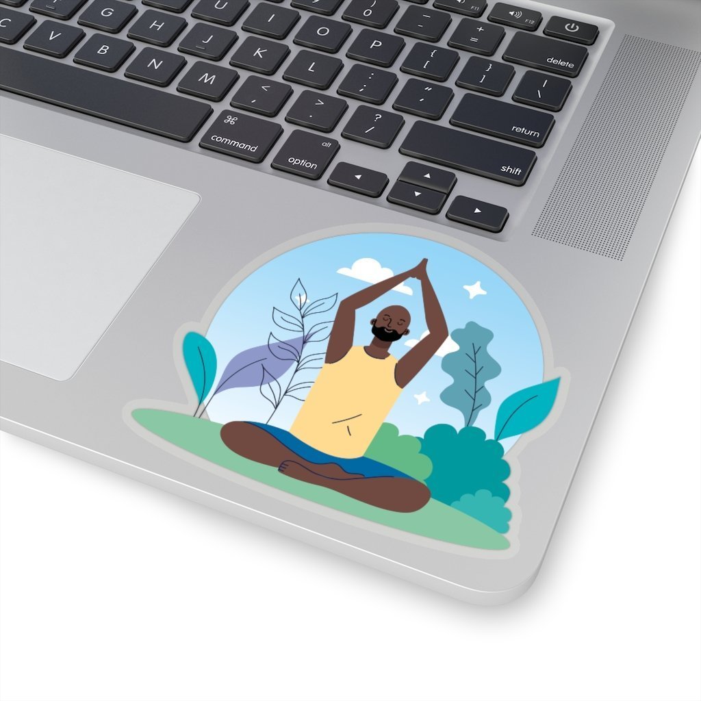 Yoga Man Sticker - The Trini Gee