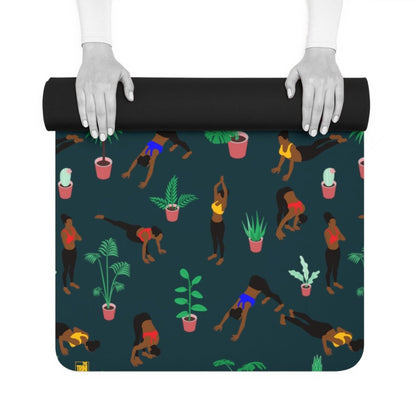 Yoga Plants Yoga Mat - The Trini Gee