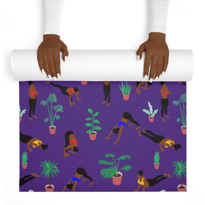 Yoga Plants Yoga Mat - The Trini Gee