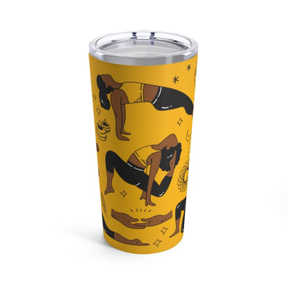 Yoga Poses 20oz Tumbler - The Trini Gee