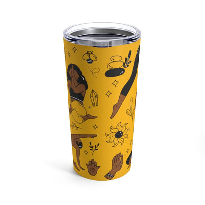 Yoga Poses 20oz Tumbler - The Trini Gee