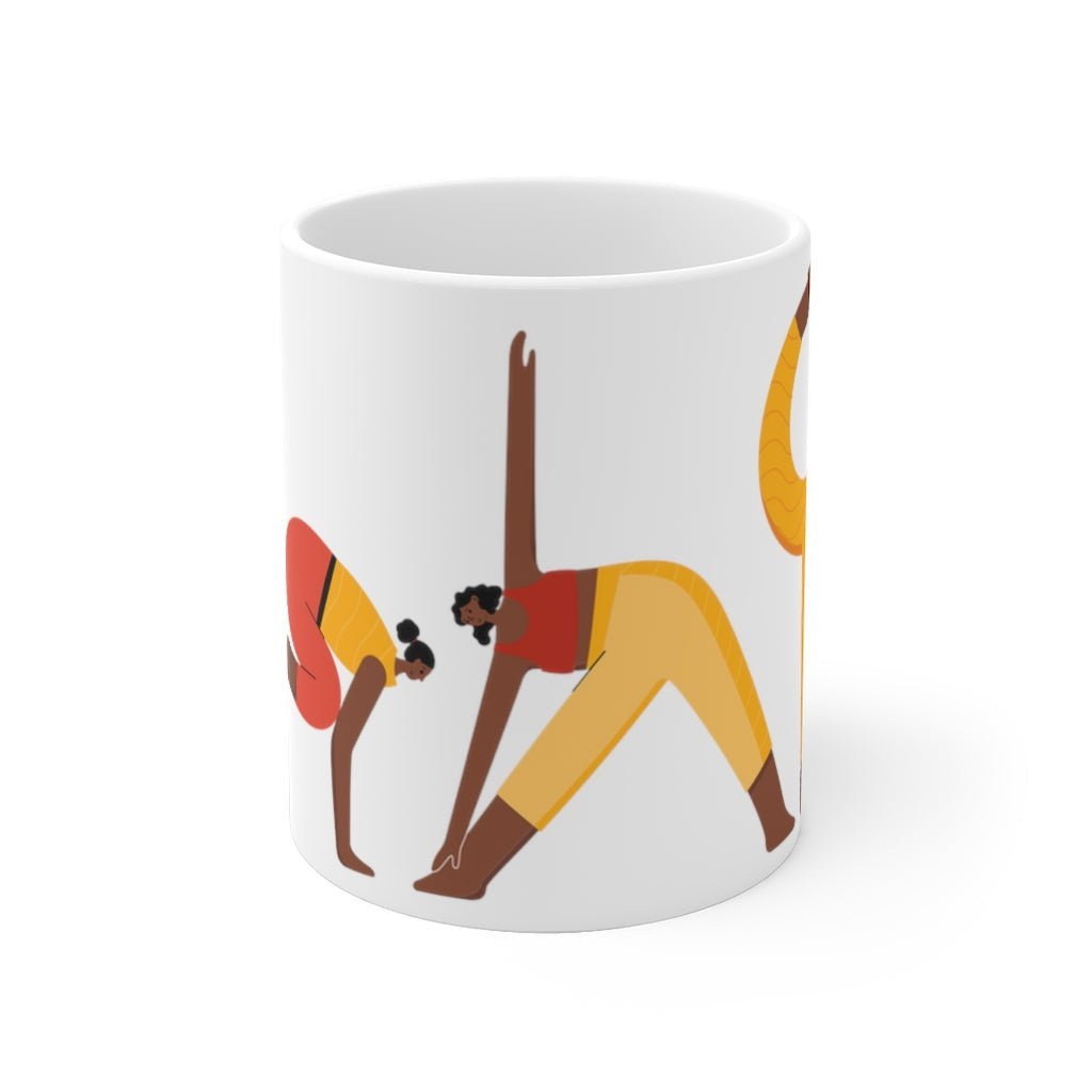 Yoga Poses Mug - The Trini Gee