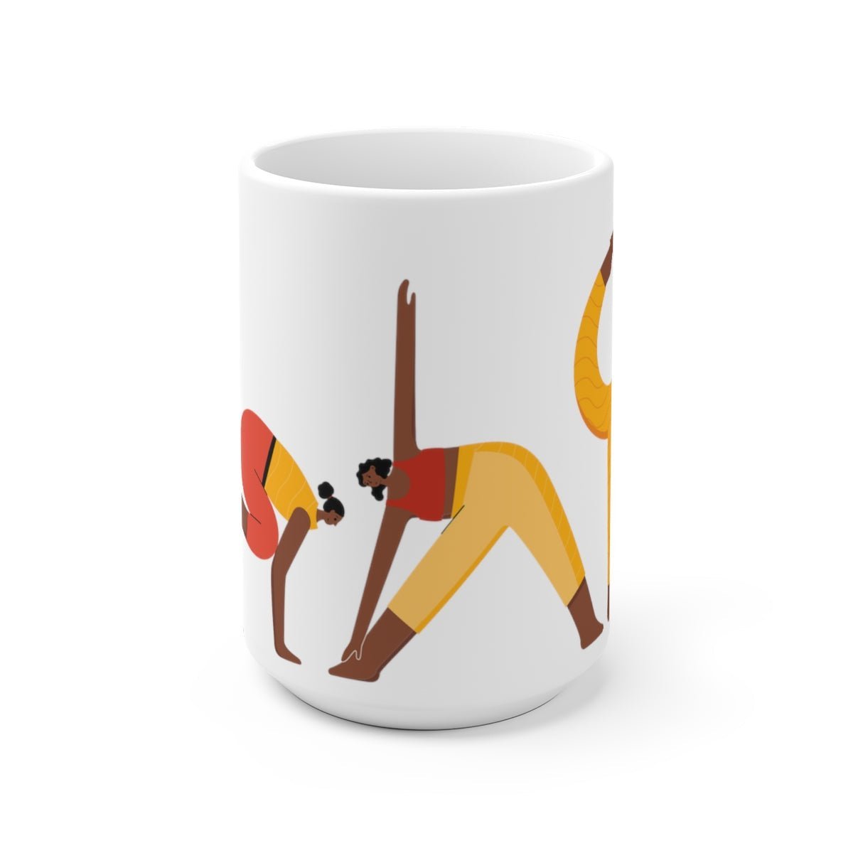 Yoga Poses Mug - The Trini Gee