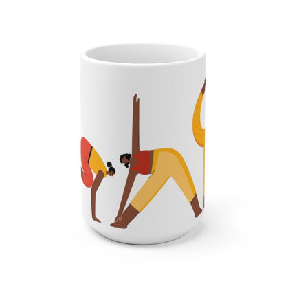 Yoga Poses Mug - The Trini Gee