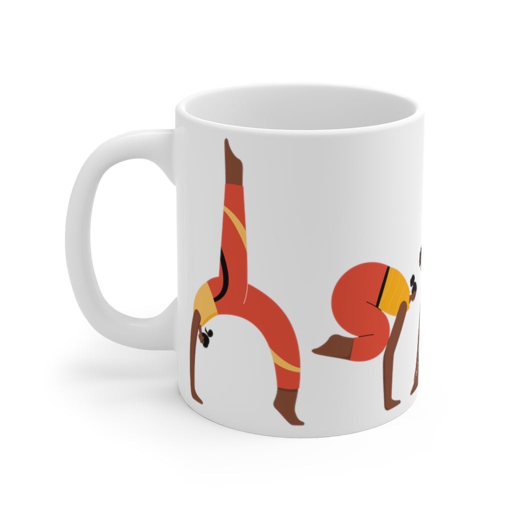 Yoga Poses Mug - The Trini Gee