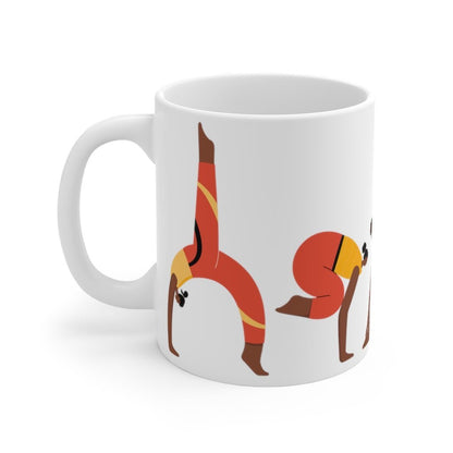 Yoga Poses Mug - The Trini Gee