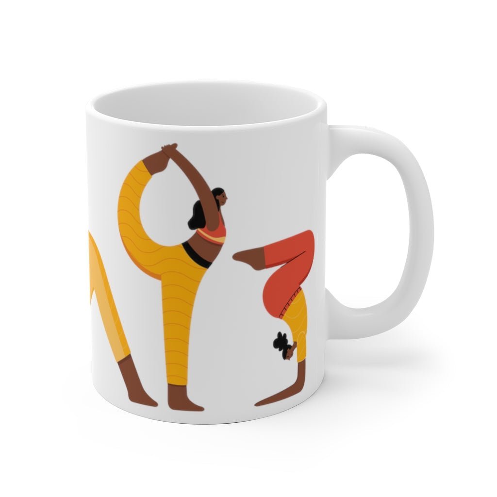 Yoga Poses Mug - The Trini Gee