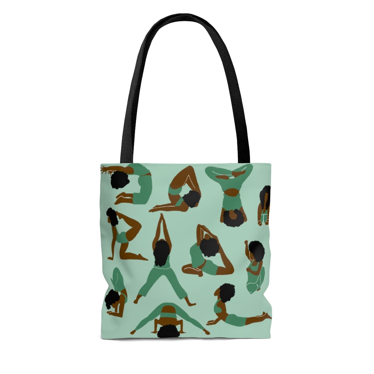 Yoga Poses Tote Bag - The Trini Gee