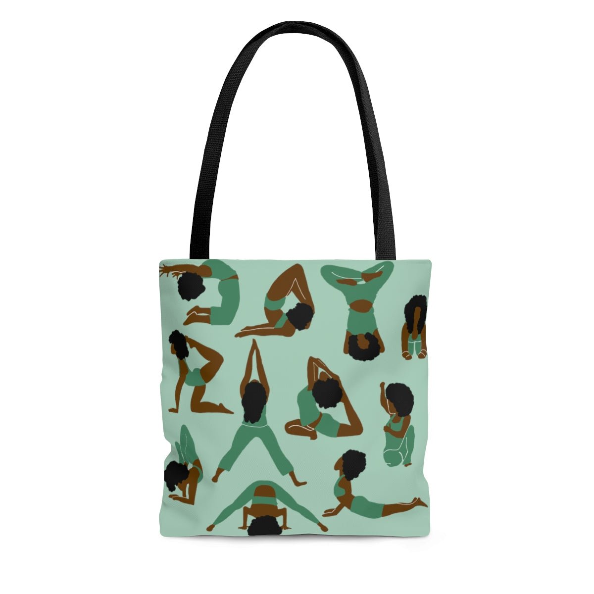 Yoga Poses Tote Bag - The Trini Gee