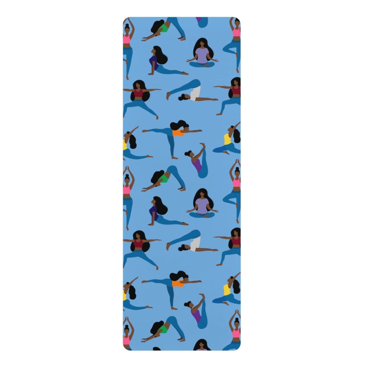 Yoga Poses Yoga Mat - The Trini Gee