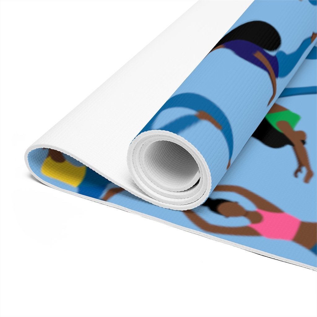 Yoga Poses Yoga Mat - The Trini Gee